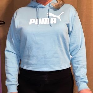 Puma Cropped Top Hoodie
